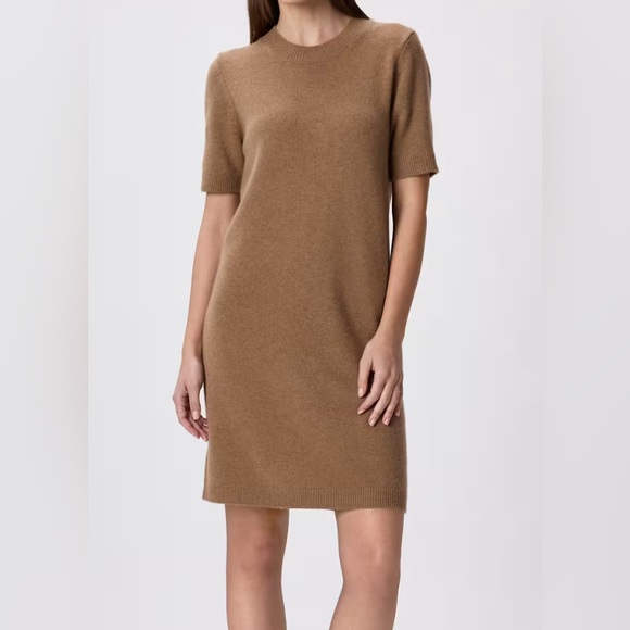 knitted dress cotton Ribbed Knit Dress main image 1